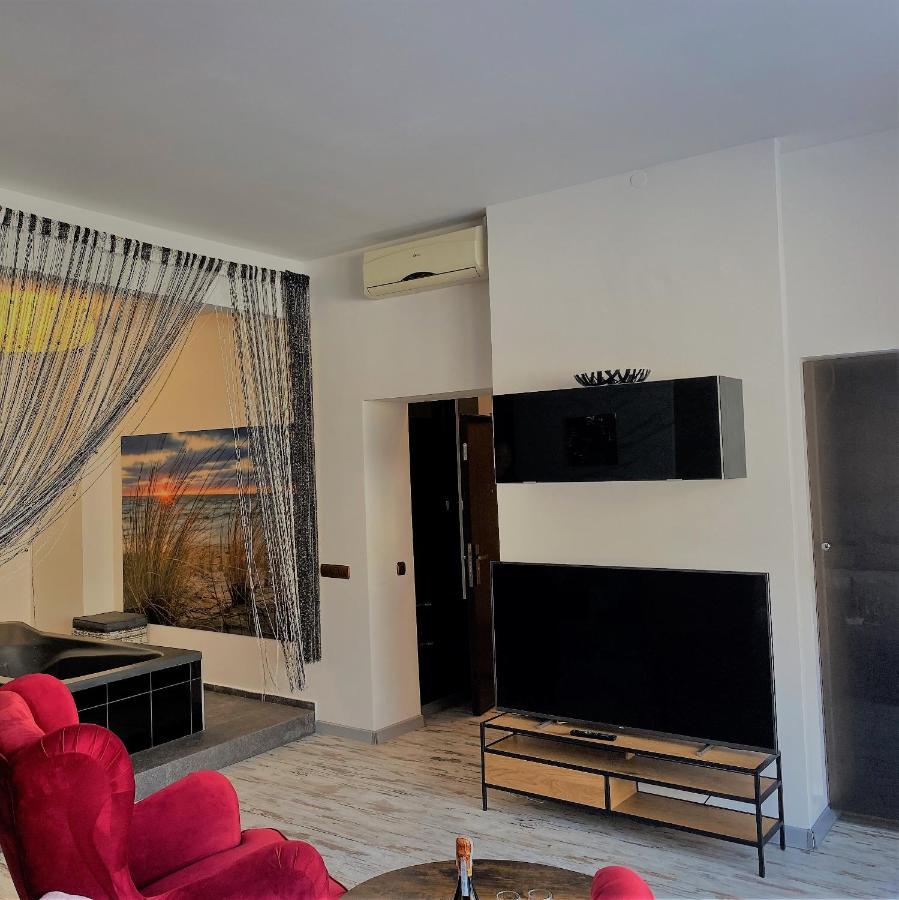 Apartament z tarasem Wiselka Bagian luar foto