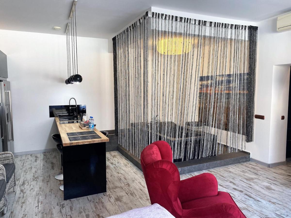 Apartament z tarasem Wiselka Bagian luar foto