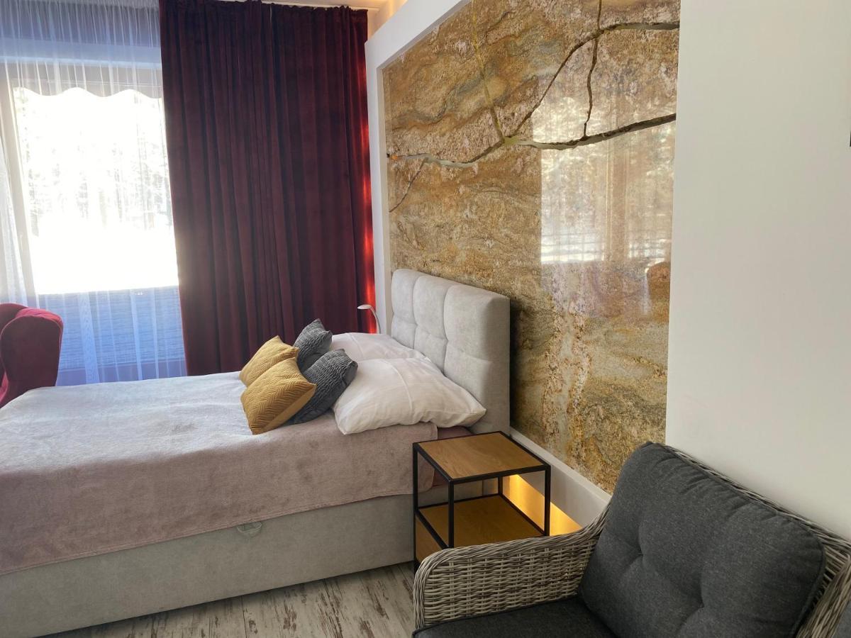 Apartament z tarasem Wiselka Bagian luar foto