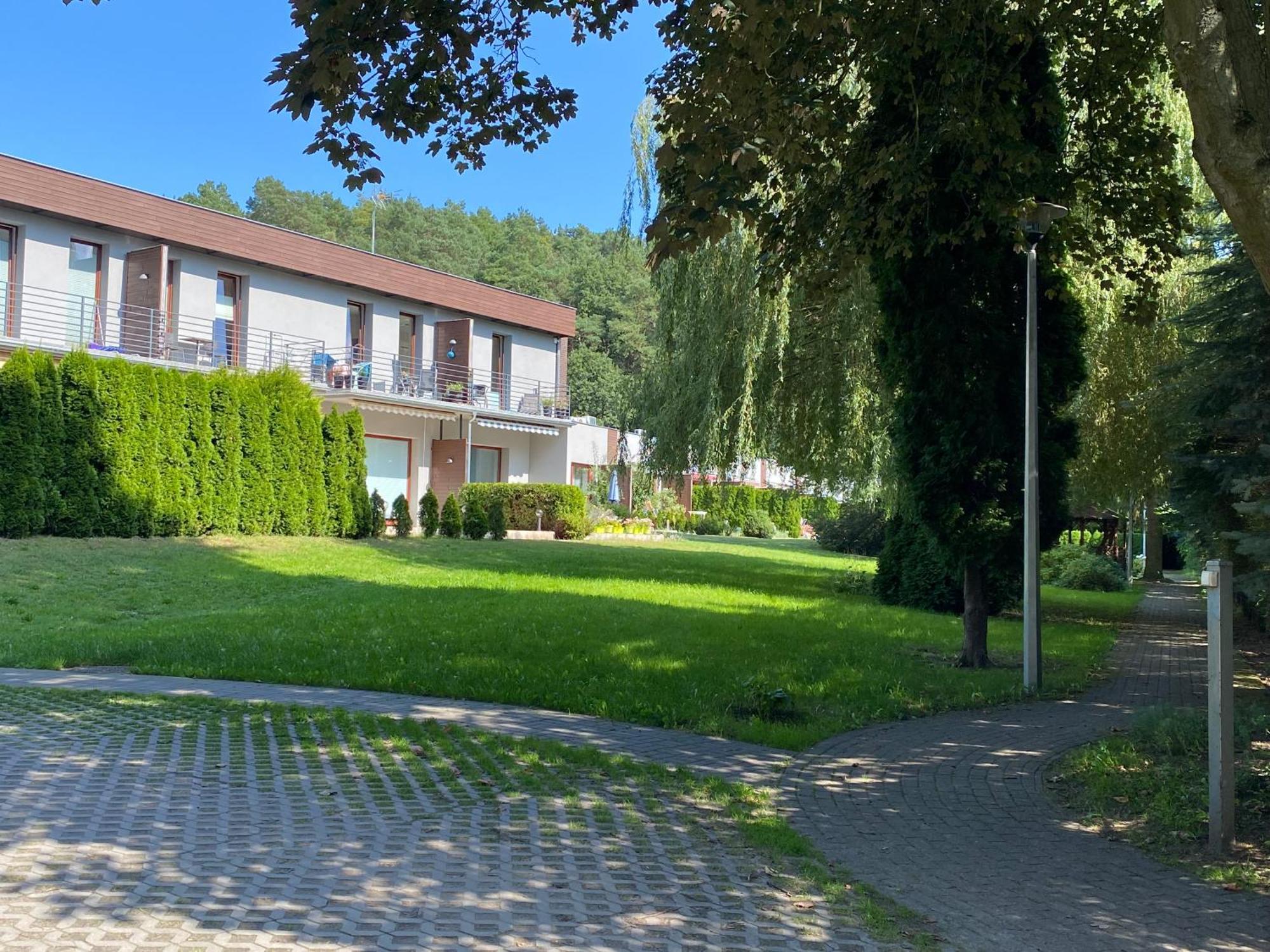 Apartament z tarasem Wiselka Bagian luar foto