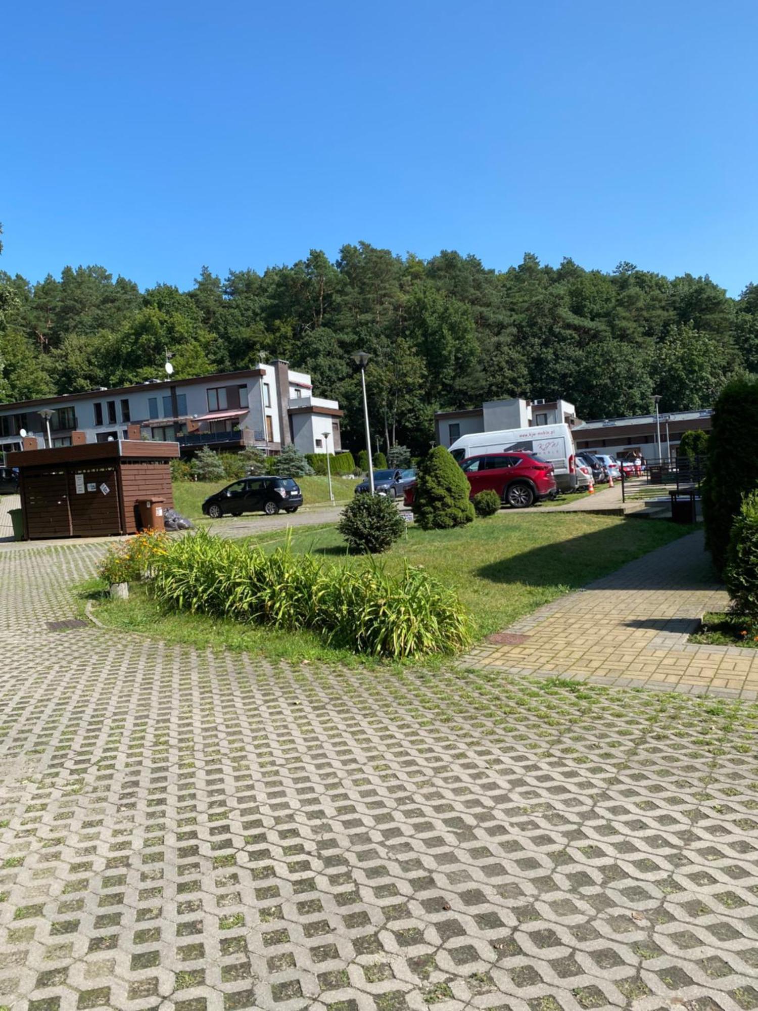 Apartament z tarasem Wiselka Bagian luar foto